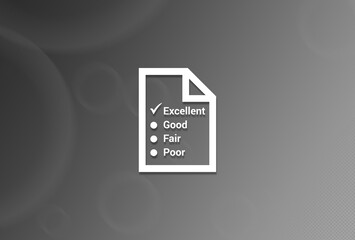 Survey (questionnaire icon) icon