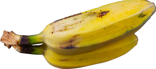 banana isolated on white