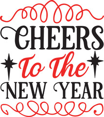 New year svg design