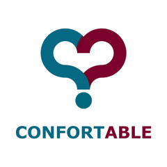 CONFORTABLE ICON FOR LOGO