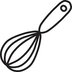 Hand Drawn whisk illustration