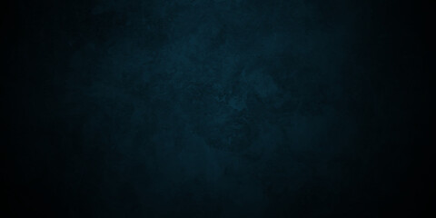 Black and blue stone concrete grunge wall texture and backdrop background anthracite panorama. Panorama dark black or blue slate background or texture.	
