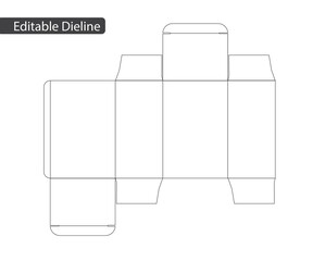 box dieline ,die-line design,die-line template,packaging dieline, 