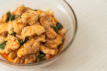 Stir Fried Chicken with Chili Paste