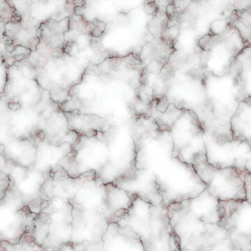 White Marble With Rose Gold Texture And Background