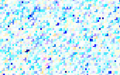 Light Blue, Yellow vector template with rhombus.