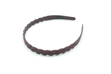 Colorful hair band isolated on white background