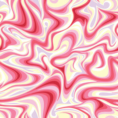 Obraz premium Marble texture seamless pattern. Abstract modern endless curve camo ornament for fabric and fashion textile print. Vector background.