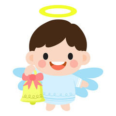 Kids Angel Flat Clipart