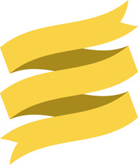 Obraz premium Blank label ribbon colorful vector illustration. Curved shapes color bookmarks, tags or labels with empty spaces for message