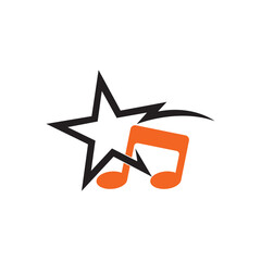 note icon logo vector design template