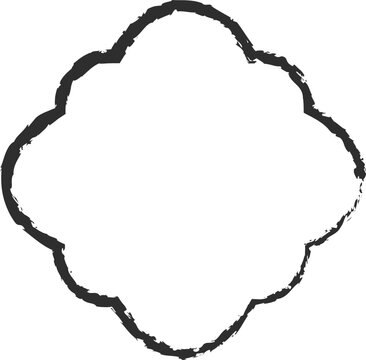 recommend clip art: Chalk Retro frame or Price tag for promotion sale offer or decoration, crayon style vintage label or emblem for discount message. Empty emblem or simple tag icon template.