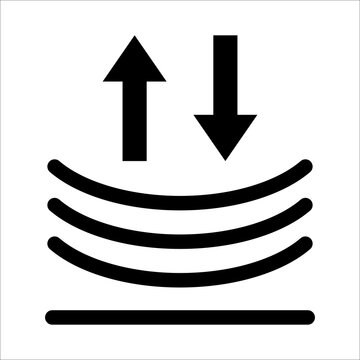 Resilience icon. Elastic material sign. Quality design element. vector illustration on white background.