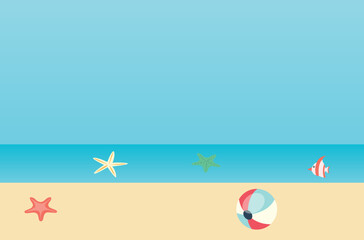 summer beach background