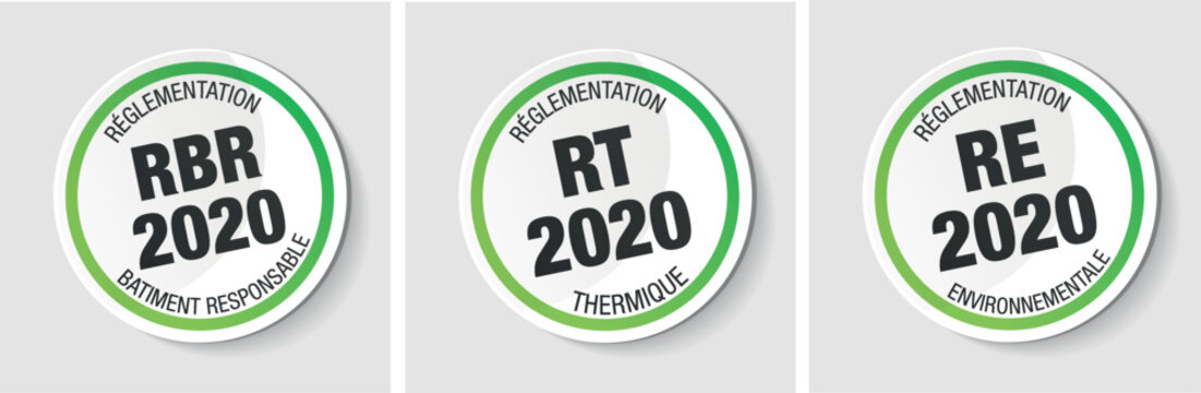 Picto RT2020, RE2020 et RBR 2020