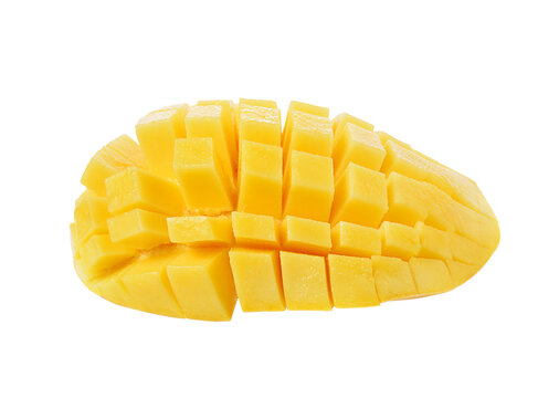 Slice Of Mango On Transparent Png