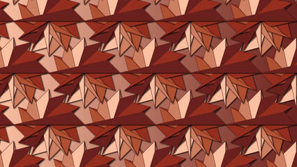 Seamless pattern with prehistoric color scheme background
