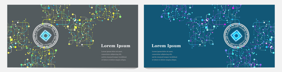 幾何学 AI 人工知能 科学 背景 セット