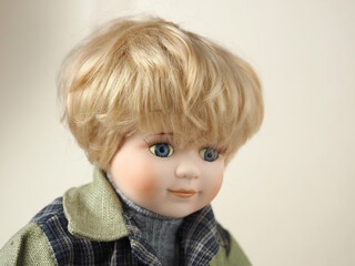 Vintage porcelain doll