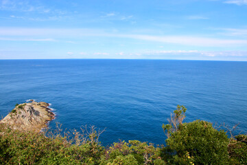美保関灯台からの眺望・地蔵崎（島根県・松江市）