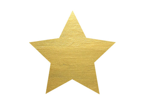 Star Gold Painting Png.