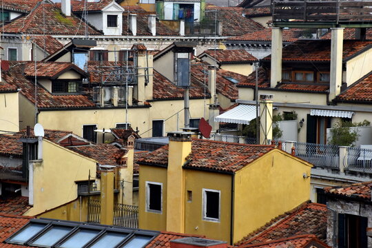 Häuser im Zentrum von Venedig
