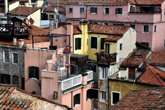 Häuser im Zentrum von Venedig