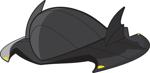 Fototapeta premium spaceship isolated png