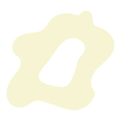 Obraz premium Simple Abstract Shape Element With Fun Color
