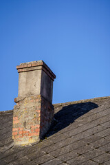 old countryside building architecture details