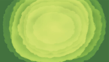広がりイメージの水彩にじみ素材　黄緑グラデーション　16：9