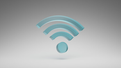 3D Icon Wireless Lan WLAN