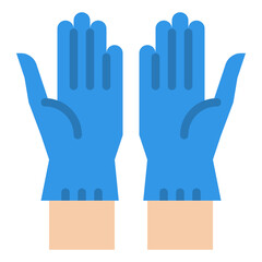 gloves laboratory science tool icon