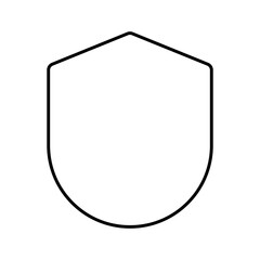 Shield Icon in Line Style