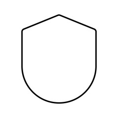 Shield Icon in Line Style