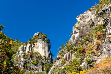 【山梨県】秋の昇仙峡・覚円峰