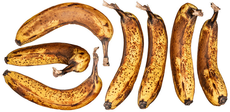 alte Bananen mit braunen Flecken