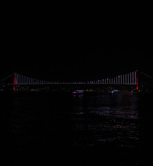 Bosphorus Bridge (15th July Martyrs Bridge) Istanbul, Turkey