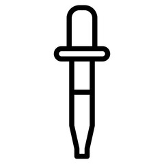 eyedropper dropper science tool icon