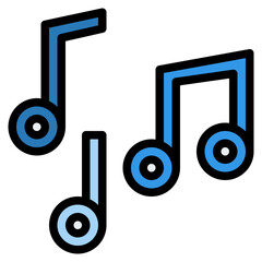 music note music sound musical icon