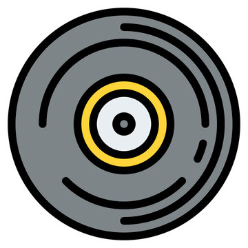recommend clip art: vinyl phonograph record music icon