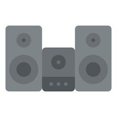 speaker music sound electronic icon