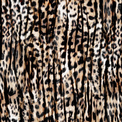 Seamless leopard pattern, abstract leopard texture.