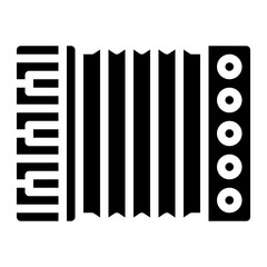 accordion music sound orchestra icon