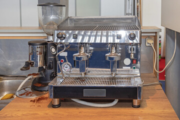 Espresso Coffee Machine Cafe Bar