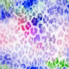 Seamless leopard pattern, abstract leopard texture.