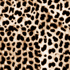Fototapeta na wymiar Seamless leopard pattern, abstract leopard texture.