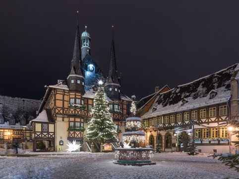 Wernigerode (Harz) im Winter