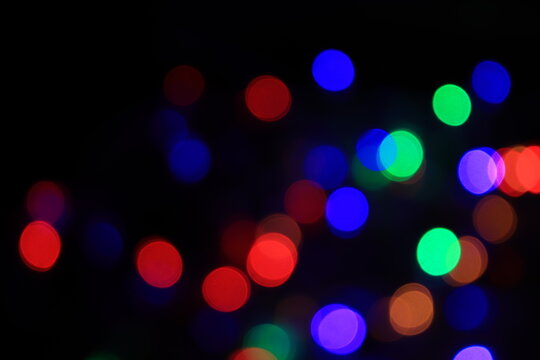Christmas, New Year, holiday blurred background