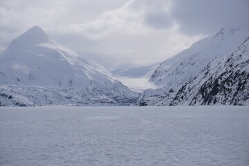 Inside the mountains of Alaska